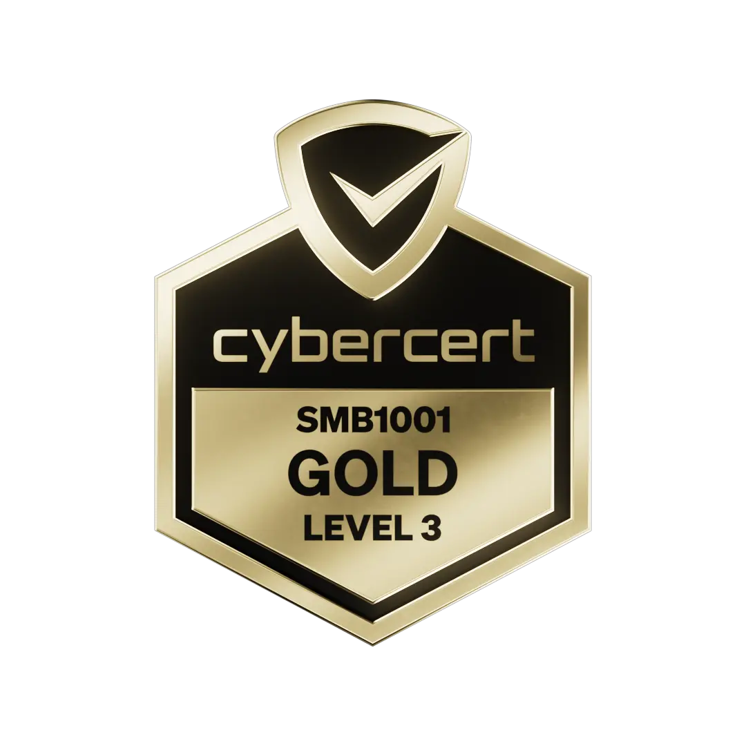 CyberCert Gold badge